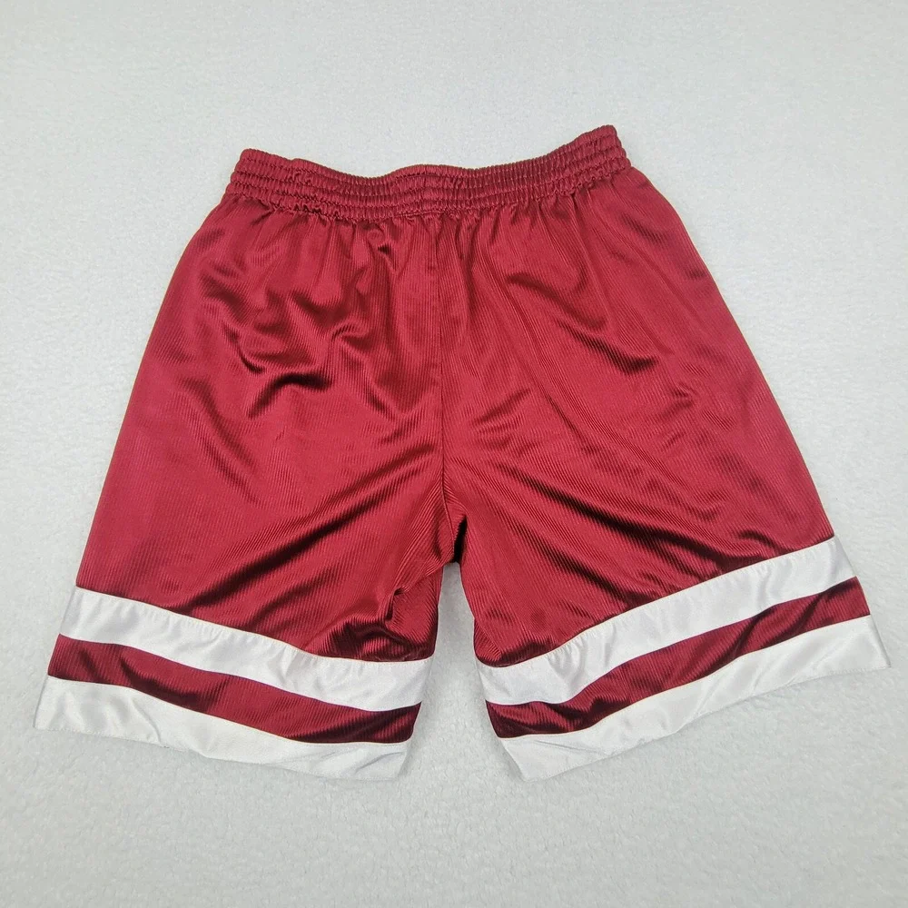 Vintage Nike‎ Reversible Basketball Shorts Mens Large L Red White Dazzle **READ